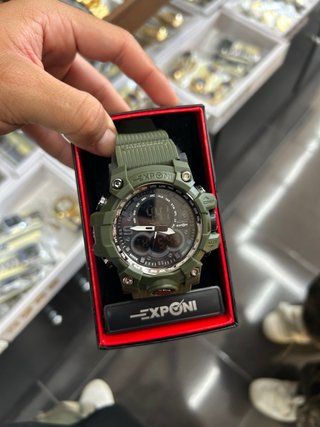 Reloj EXPONI Verde y Negro