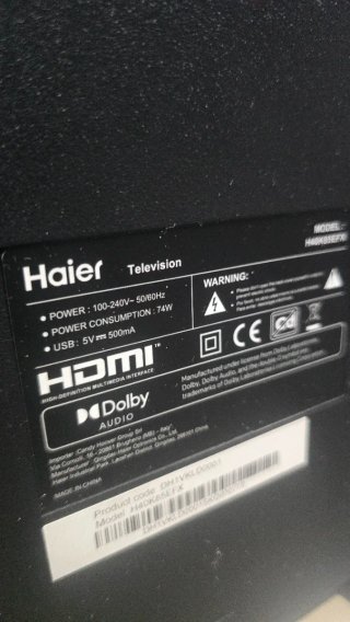 TV Haier 40 pulgadas smartv , no negociable