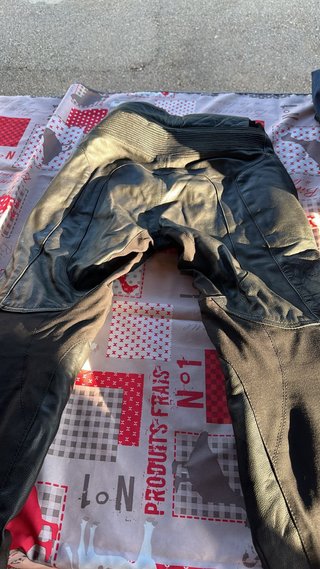 Guantes de moto cuero RST negros