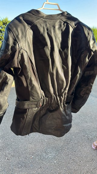 Guantes de moto cuero RST negros