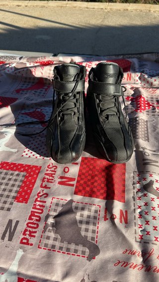 Guantes de moto cuero RST negros