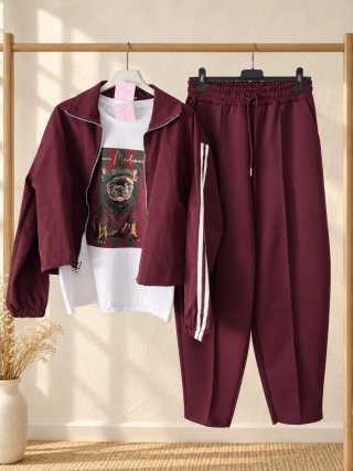 Bomber Parachute Urban Burdeos Talla Única