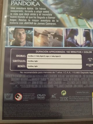 DVD Avatar James Cameron