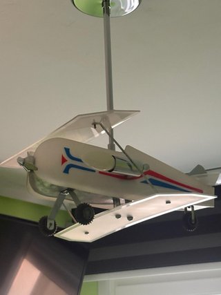 Lámpara Colgante Avión