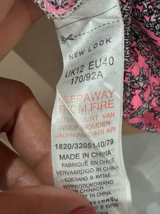 Vestido de verano estampado