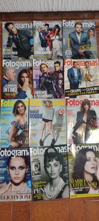Lote revistas fotogramas año 2016 completo