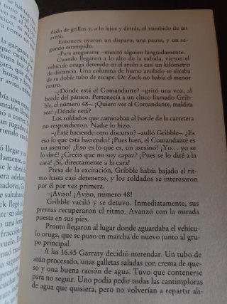 Libro La larga marcha - Stephen King