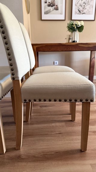 Pack 4 sillas de comedor en madera