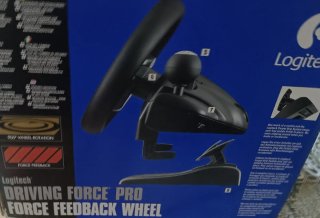 Volante Logitech Driving Force Pro PS2