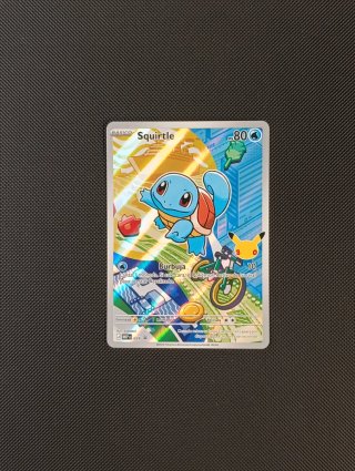 Carta Pokémon Squirtle Básico