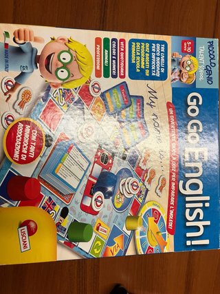 Gioco da tavolo Go Go English Lisciani