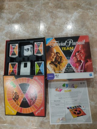 Trivial Pursuit Team Juego de Mesa