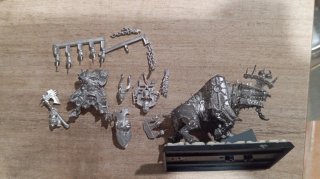 Señor del Caos Juggernaut Khorne Warhammer