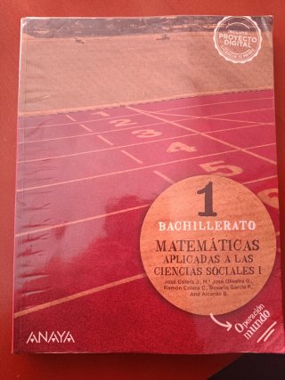 Libros 1 Bachillerato