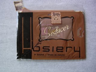 Medias Seducer Nylon Años 50 Costura Única Beige