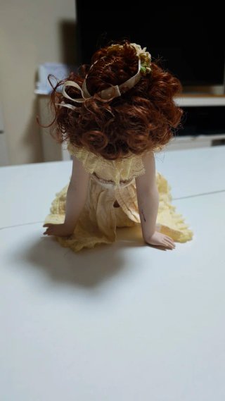 Muñeca cerámica vintage Fanás