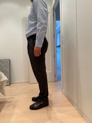 Pantalón de vestir gris Corneliani hombre