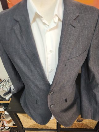 Blazer Gap Gris con rayas Talla S