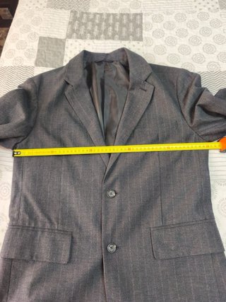 Blazer Gap Gris con rayas Talla S