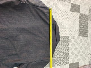 Blazer Gap Gris con rayas Talla S
