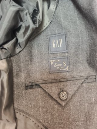Blazer Gap Gris con rayas Talla S
