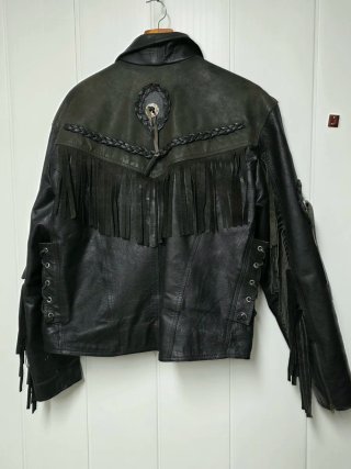 Chaquetas de cuero motero vintage.