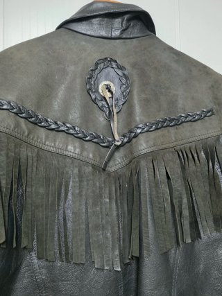 Chaquetas de cuero motero vintage.