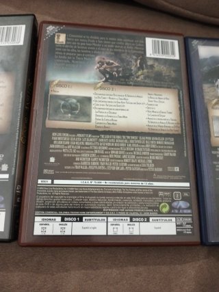 Trilogía El Señor de los Anillos DVD