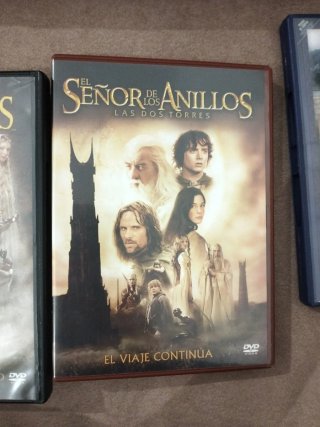 Trilogía El Señor de los Anillos DVD