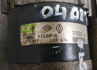 Renault 425114 105119f motor arranque megane i