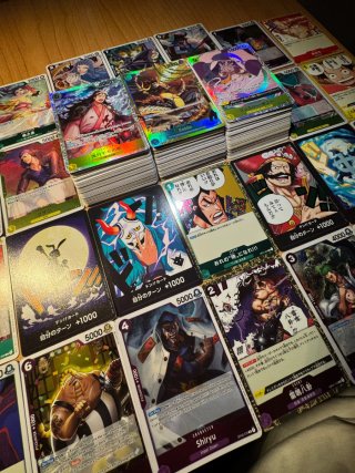 Lotto carte One Piece