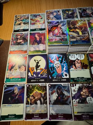 Lotto carte One Piece