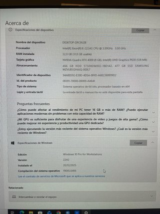Lenovo Thinkstation P330 - Intel Xeon