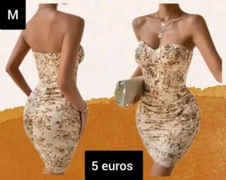 Vestido floral M