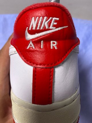 Nike Airforce 1 Blancas y Rojas