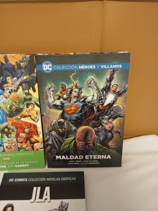 Comic liga de la justicia  Batman y Superman