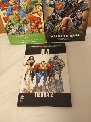 Comic liga de la justicia  Batman y Superman