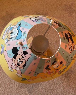 Mickey mouse lámpara infantil