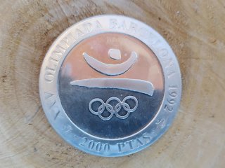 Barcelona '92 - Moneda 27gr en Plata 925 - 40mm