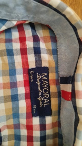 Pack 3 Camisas Manga Larga Talla 6