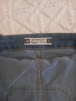 Salopette corta in denim donna