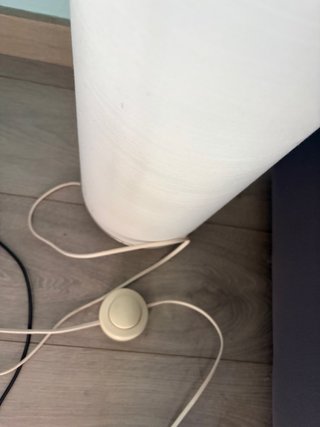 Lámpara de pie IKEA VIDJA como nueva + bombillas