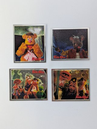 Cromos Holográficos Los Teleñecos del Espacio