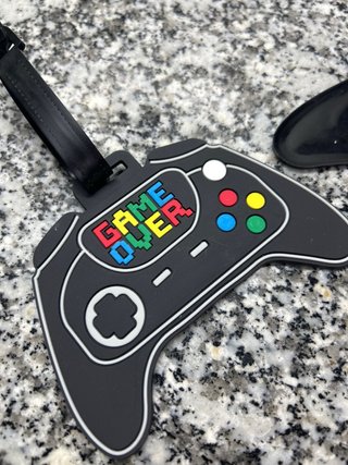 82unid etiquetas identificativas maleta mando play