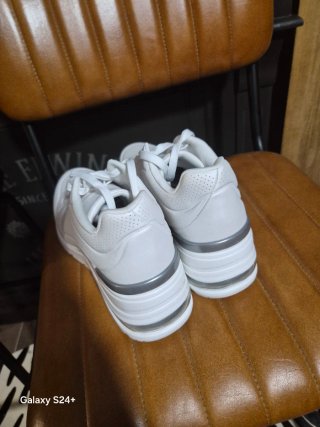 Scarpe Skechers Donna Bianco Argento