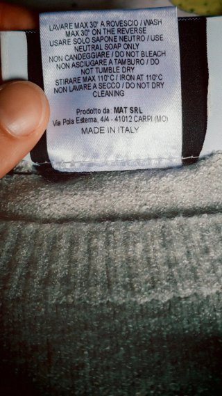 Maglioncino viscosa con applicazione