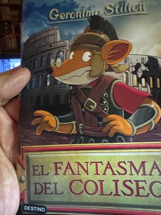 Libro EL FANTASMA DEL COLISEO Geronimo Stilton