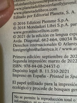 Libro EL FANTASMA DEL COLISEO Geronimo Stilton