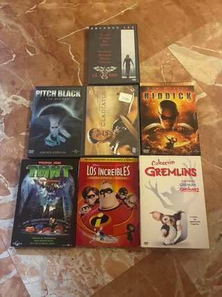 Colección Películas DVD Acción y Ciencia Ficción