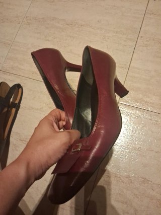 Zapatos Hogl rojos talla 41